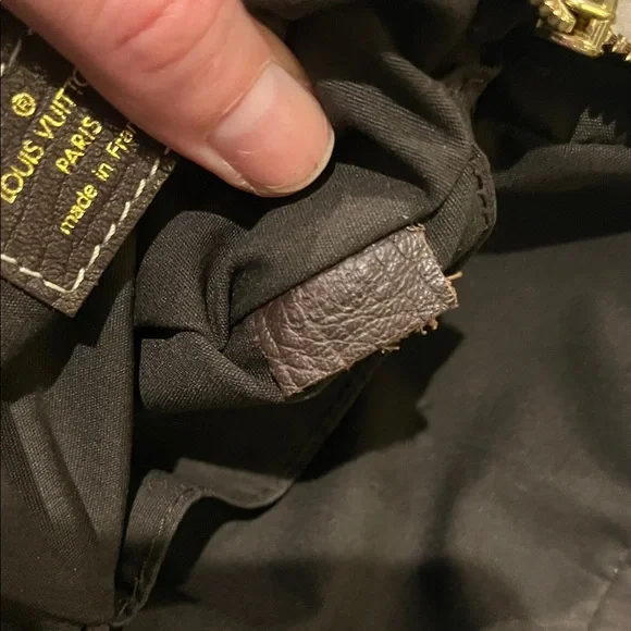 Louis Vuitton Monogram Brown Denim Crossbody Bag - Picture 12 of 14